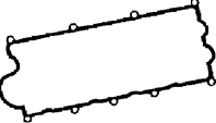 Прокладка клапанной крышки honda: civic vii hatchback 1.7 ctdi 99-06 opel: astra g наклонная задня