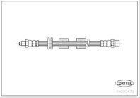 CORTECO Тормозные шланги 445 BMW