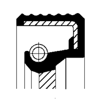 200 204 63C сальник р/в! 28x40x7 BMW E23/E24/E30/E31/E32/E38 2.3-3.5/5.0i 71-01