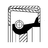 120 143 45C сальник КПП! 19.8x40x5.5/8 Fiat Brava/Marea 1.4 95&gt /Cinquincente/Siecente 0.9/1.1 91&gt