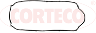 Прокладка клапанной крышки CORTECO (резина)