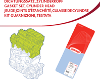 Комплект прокладок двигателя CITROEN: C1 1.0 05- \ DAIHATSU: CUORE VIII 1.0 07-, SIRION 1.0 05- \ PEUGEOT: 107 1.0 05- \ SUBARU: JUSTY IV 1.0 07- \ TOYOTA: AYGO 1.0 05-, IQ 1.0 0