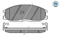 Комплект тормозных колодок
