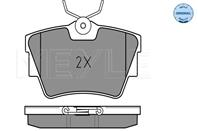 Колодки торм.зад.