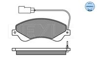Колодки торм.пер. (WVA 24485 17 9 mm.)
