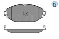 Тормозные колодки дисковые MB C-CLASS(W205)/E-CLASS(W213) 15- перед. к