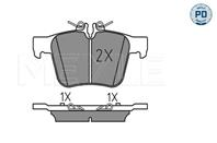 Колодки тормозные дисковые /к-кт 4 шт./