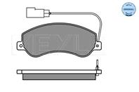 Колодки торм.пер. (WVA 24484 18 7 mm.)