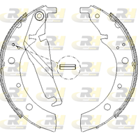 Барабанные тормозные колодки 417300 от производителя ROAD HOUSE