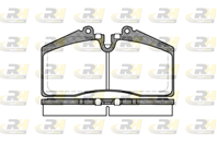 Колодки тормозные дисковые 228800 от фирмы ROAD HOUSE