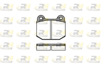 Колодки тормозные дисковые 201400 от компании ROAD HOUSE