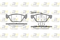 Колодки пер  Alfa Romeo/Fiat/Lancia