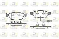 Колодки торм. пер A8  Phaeton ( V6  V8)