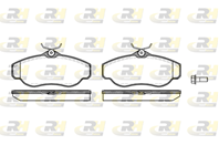 Колодки тормозные дисковые 257600 от фирмы ROAD HOUSE