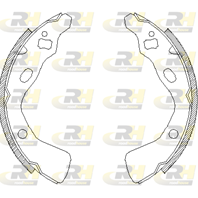 Колодки задние