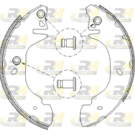 Барабанные тормозные колодки 430500 от фирмы ROAD HOUSE
