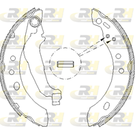 Барабанные тормозные колодки 439400 от компании ROAD HOUSE Барабанные тормозные колодки 439400 от компании ROAD HOUSE
