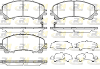 Колодки торм.дисковые