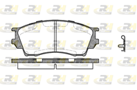 Колодки тормозные дисковые 249100 от производителя ROAD HOUSE