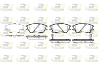 Колодки торм задн. Atos (MX) 1.0i  Atos Prime(MX)  Колодки торм задн. Atos (MX) 1.0i  Atos Prime(MX)