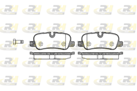 2115900  GDB1632 Колодки тормозные дисковые LAND ROVER DISCO