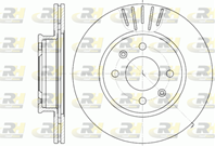 Диск тормозной ветил. d 255.5mm