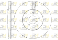 Диск торм.пер.282mm Stratus 95-  Sebring 01-