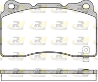 Колодки торм. передн.OPEL INSIGNIA (07/08-)