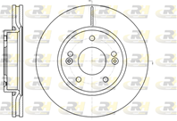 Торм.диск пер.вент.[280x26] 5 отв.[min 2]