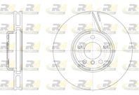 Диск тормозной передний правый BMW (F01-F04  F07  