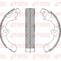 Барабанные тормозные колодки 409700 от производителя REMSA