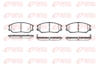 1085 02_=FDB1999=225012 SBS !колодки дисковые п.\ Hyundai XG 350, Ssangyong Rodius 2.7/3.5i V6 03&gt