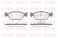 722 00 FDB1285 !колодки дисковые п. Volvo S70/V70 2.0i-2.5iT 16V/20V 97-00