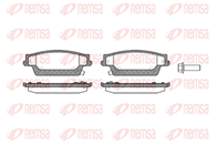 1087 04_!колодки дисковые з.\ Cadillac SRX 3.6i/4.6i 04&gt