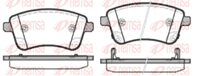 1435 02_[581011PA00] !колодки дисковые п.\ Kia Venga, Hyundai ix20 1.4/1.6/1.4CRDi 09&gt