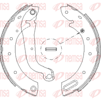 Барабанные тормозные колодки 451300 от производителя REMSA