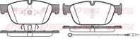 1451 01_!колодки дисковые п. Citroen C5/C6  Peugeot 407/508 1.6/3.0/2.2HDi/3.0HDi 09&gt