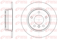 6284.00_диск тормозной задний!\ BMW E36/E46 1.6-2.5TDs M40-M54 90&gt