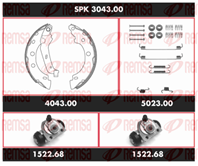 Комплект тормозов, барабанный тормозной механизм
