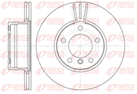 6514.10_диск тормозной передний!\ BMW E39 2.0-3.5 M47-M62 95&gt