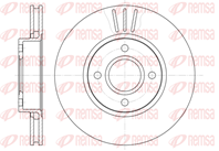 6469.10_диск тормозной передний! Ford Mondeo/Scor