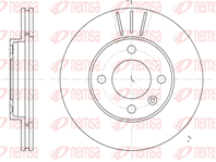 6084.10_диск тормозной передний!\VW Golf/Passat/Vento 1.6-1.9D 75&gt
