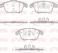 Комплект колодок для дисковых тормозов Комплект колодок для дисковых тормозов