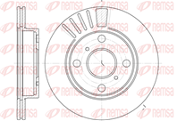 6825.10_диск тормозной передний! toyota starlet 1