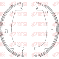 Колодки барабанного ручника 440600 от компании REMSA