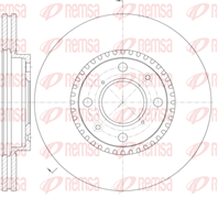 Диск торм. пер._Suzuki Swift 1.3/1.5/1.3D 05>