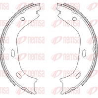 Колодки барабанного ручника 405800 от фирмы REMSA
