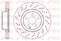 61032.10_диск тормозной передний! MB W221 5.5 M27