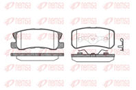 803 02_=FDB1604=D6106-01 !колодки дисковые з.\ Mitsubishi Pajero/Montero 1.8GDi/3.2Di/3.5GDi 99&gt