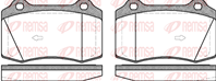 434 55_[1329156] !колодки дисковые п. Ford Focus 2.0i 02-04